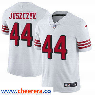 Nike Kyle Juszczyk San Francisco 49ers white Vapor jersey