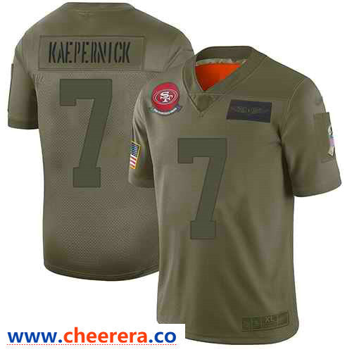 Nike Colin Kaepernick San Francisco 49ers camo Salute To Service jersey