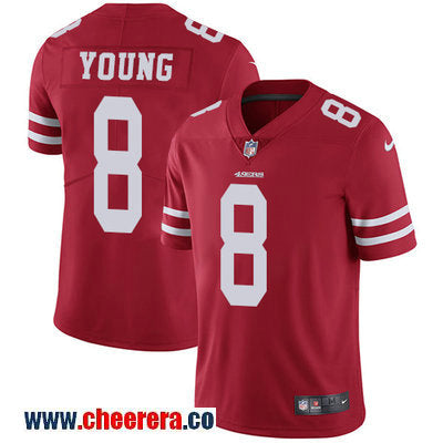 Nike Steve Young San Francisco 49ers red Vapor jersey