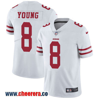 Nike Steve Young San Francisco 49ers white Vapor jersey