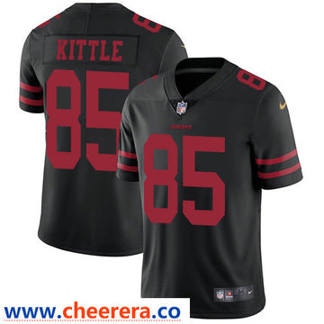 Nike George Kittle San Francisco 49ers black Vapor jersey