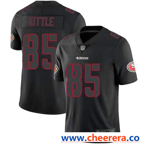 Nike George Kittle San Francisco 49ers black Limited jersey