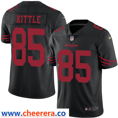 Nike George Kittle San Francisco 49ers black Limited jersey