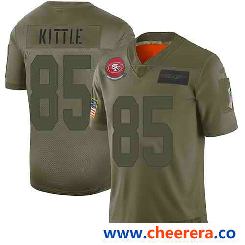 Nike George Kittle San Francisco 49ers camo Salute To Service jersey