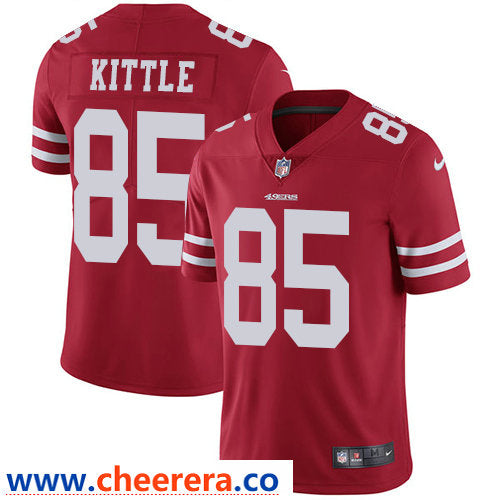 Nike George Kittle San Francisco 49ers red Vapor jersey