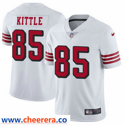 Nike George Kittle San Francisco 49ers white Vapor jersey