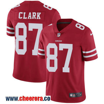 Nike Dwight Clark San Francisco 49ers red Vapor jersey