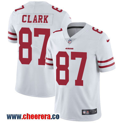Nike Dwight Clark San Francisco 49ers white Vapor jersey