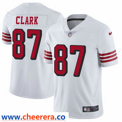 Nike Dwight Clark San Francisco 49ers white Vapor jersey