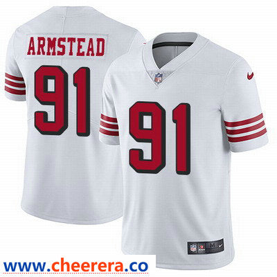 Nike Arik Armstead San Francisco 49ers white Vapor jersey