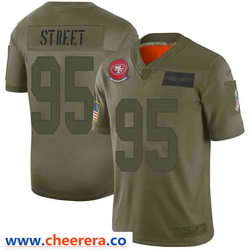 Nike Kentavius Street San Francisco 49ers camo Limited jersey