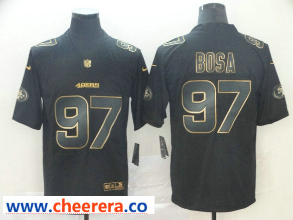 Nike Nick Bosa San Francisco 49ers black Vapor jersey