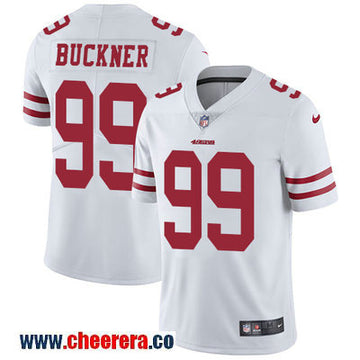 Nike DeForest Buckner San Francisco 49ers white Vapor jersey