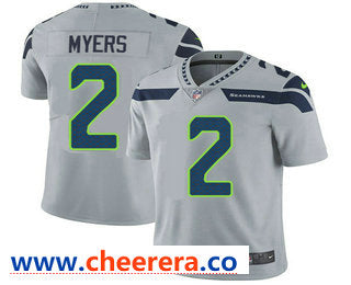 Nike Jason Myers Seattle Seahawks grey Vapor jersey