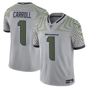 Nike Seattle Seahawks gray Vapor jersey