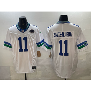 Nike Seattle Seahawks white Vapor jersey