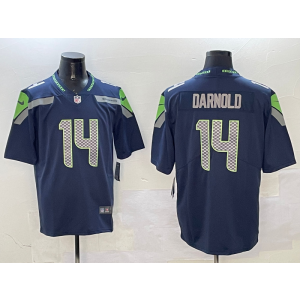 Nike Seattle Seahawks navy Vapor jersey