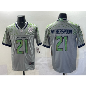 Nike Seattle Seahawks gray Vapor jersey