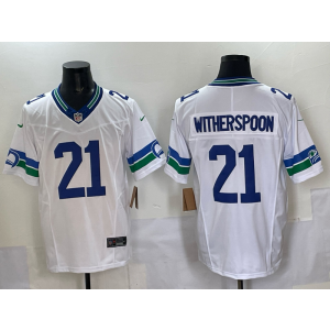 Nike Seattle Seahawks white Vapor jersey