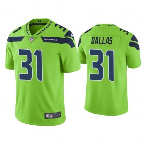 Nike Seattle Seahawks green Color Rush jersey