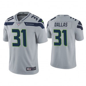 Nike Seattle Seahawks grey Vapor jersey