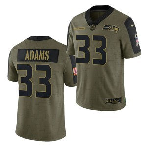 Nike Seattle Seahawks olive Salute To Service jersey