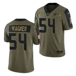 Nike Seattle Seahawks olive Salute To Service jersey