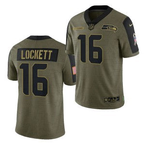 Nike Seattle Seahawks olive Salute To Service jersey