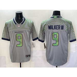 Nike Seattle Seahawks gray Vapor jersey