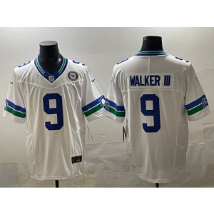 Nike Seattle Seahawks white Vapor jersey