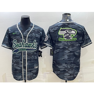 Nike Blank Seattle Seahawks black Vapor jersey