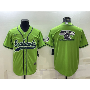 Nike Blank Seattle Seahawks green Vapor jersey