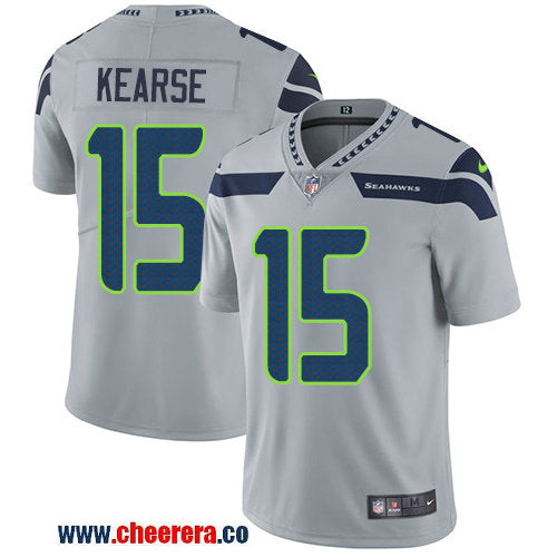 Nike Jermaine Kearse Seattle Seahawks grey Vapor jersey