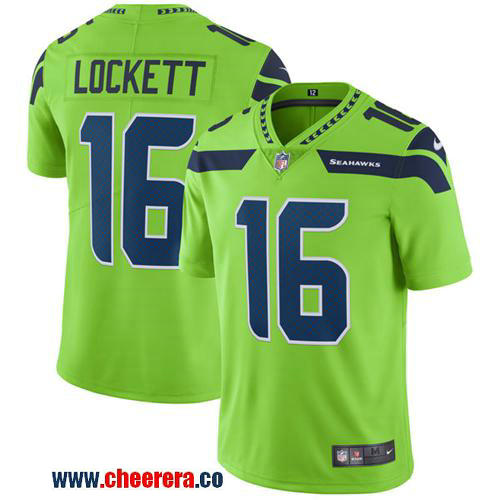 Nike Tyler Lockett Seattle Seahawks green Limited jersey