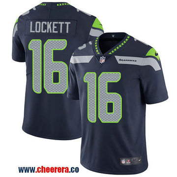 Nike Tyler Lockett Seattle Seahawks blue Vapor jersey
