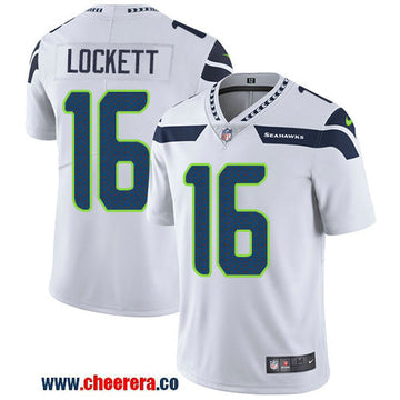 Nike Tyler Lockett Seattle Seahawks white Vapor jersey