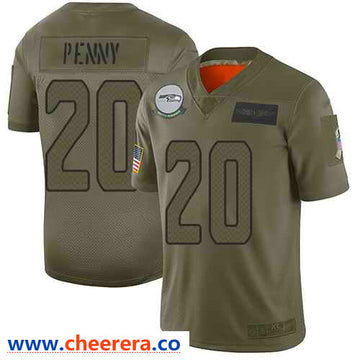 Nike Rashaad Penny Seattle Seahawks camo Salute To Service jersey