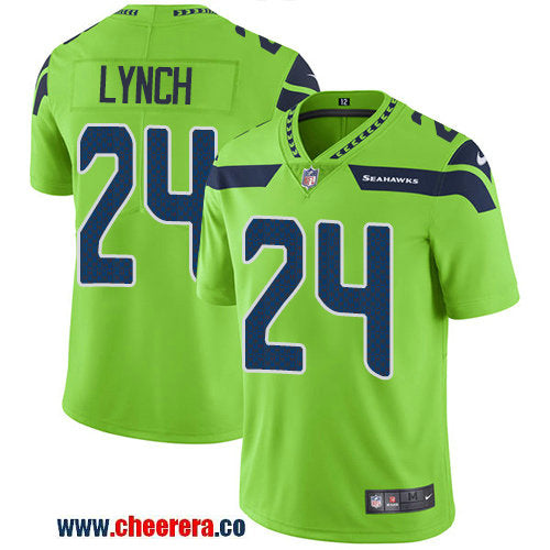 Nike Marshawn Lynch Seattle Seahawks green Limited jersey