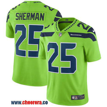 Nike Richard Sherman Seattle Seahawks green Limited jersey
