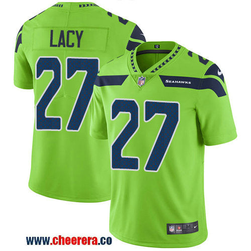 Nike Eddie Lacy Seattle Seahawks green Limited jersey