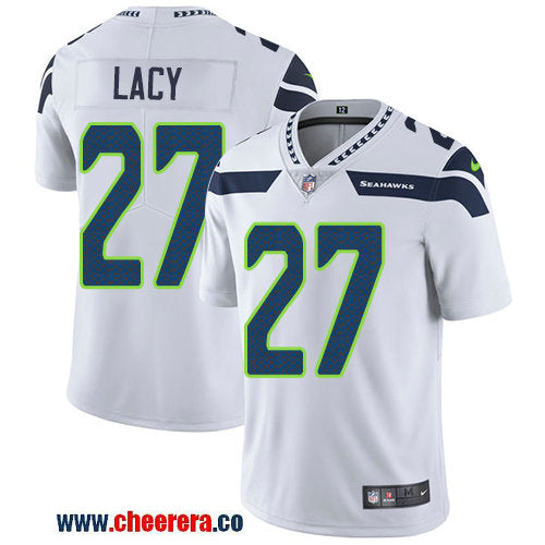 Nike Eddie Lacy Seattle Seahawks white Vapor jersey