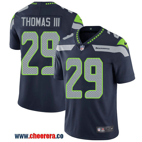 Nike Earl Thomas III Seattle Seahawks blue Vapor jersey