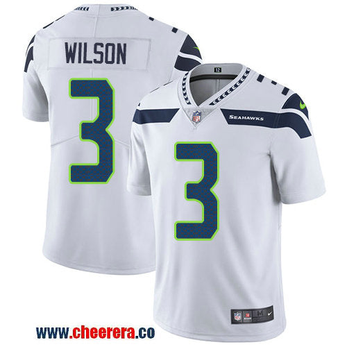 Nike Russell Wilson Seattle Seahawks white Vapor jersey