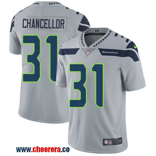 Nike Kam Chancellor Seattle Seahawks grey Vapor jersey