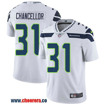 Nike Kam Chancellor Seattle Seahawks white Vapor jersey