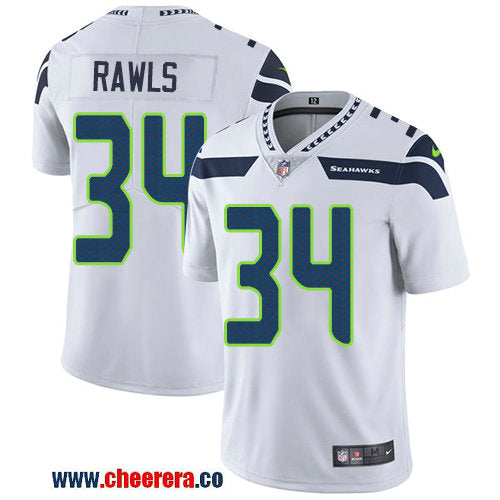 Nike Thomas Rawls Seattle Seahawks white Vapor jersey