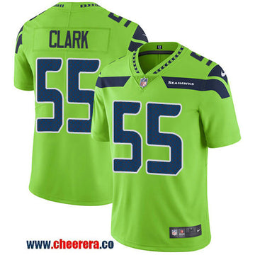 Nike Frank Clark Seattle Seahawks green Limited jersey