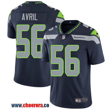 Nike Cliff Avril Seattle Seahawks blue Vapor jersey
