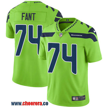 Nike George Fant Seattle Seahawks green Limited jersey