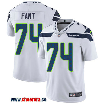 Nike George Fant Seattle Seahawks white Vapor jersey